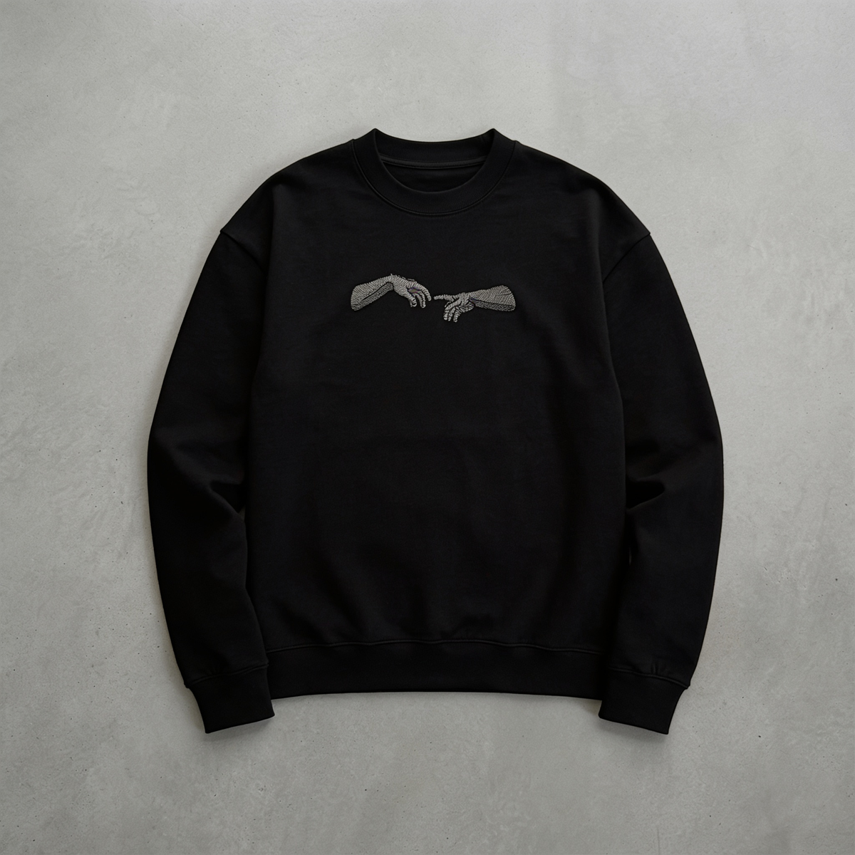 Temas Nakışlı Sweatshirt