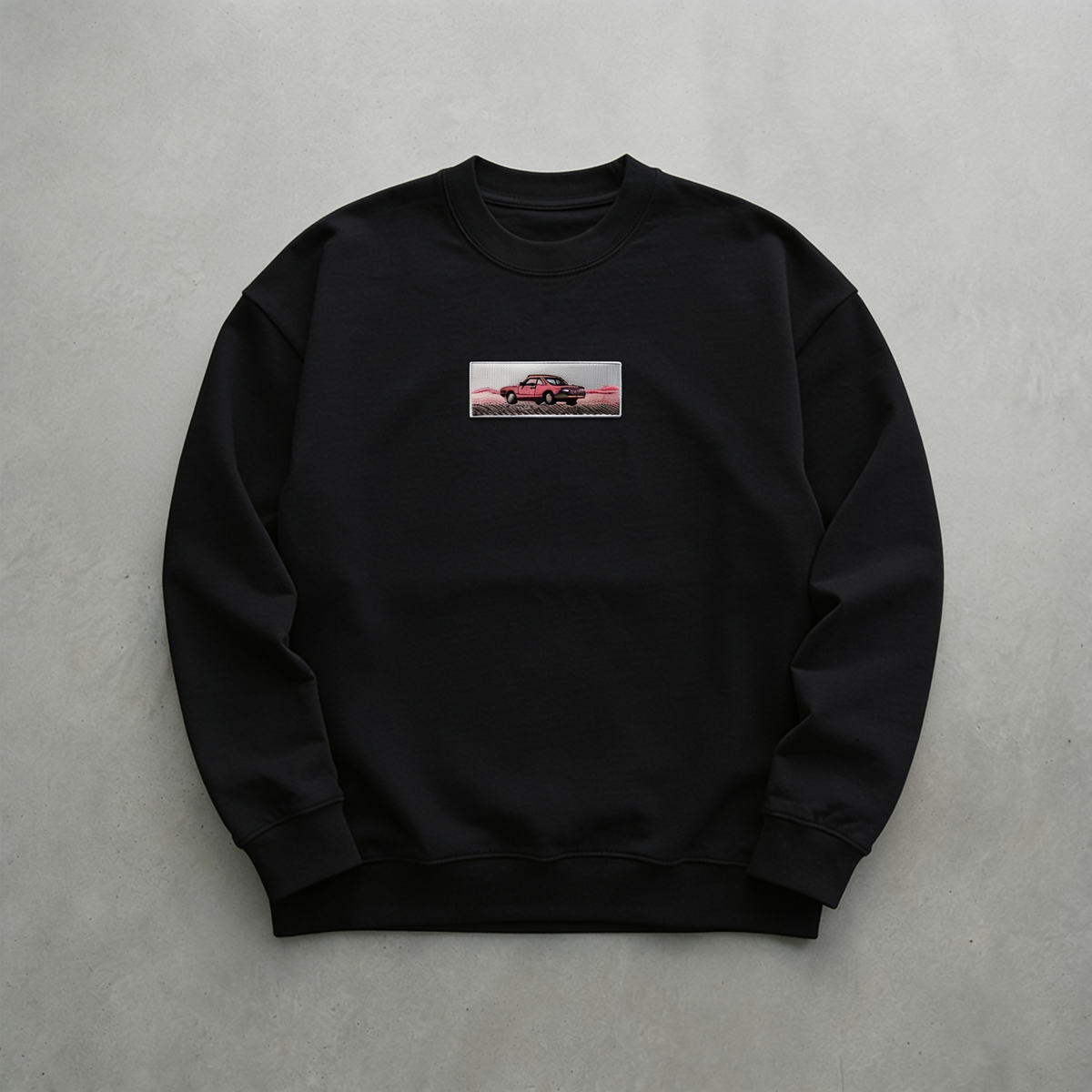 Tozlu Yol Nakışlı Sweatshirt