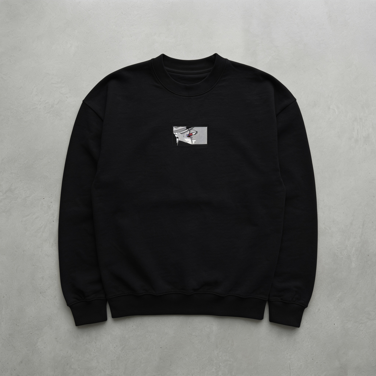 Uchiha Nakışlı Sweatshirt