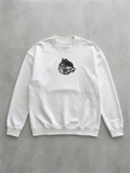 Yin Yang Wolf Nakışlı Sweatshirt