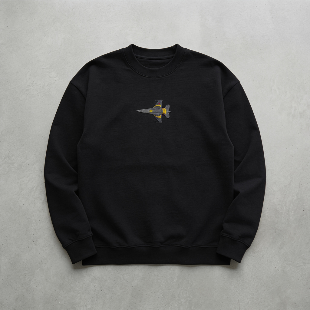 Yüksek İrtifa Nakışlı Sweatshirt