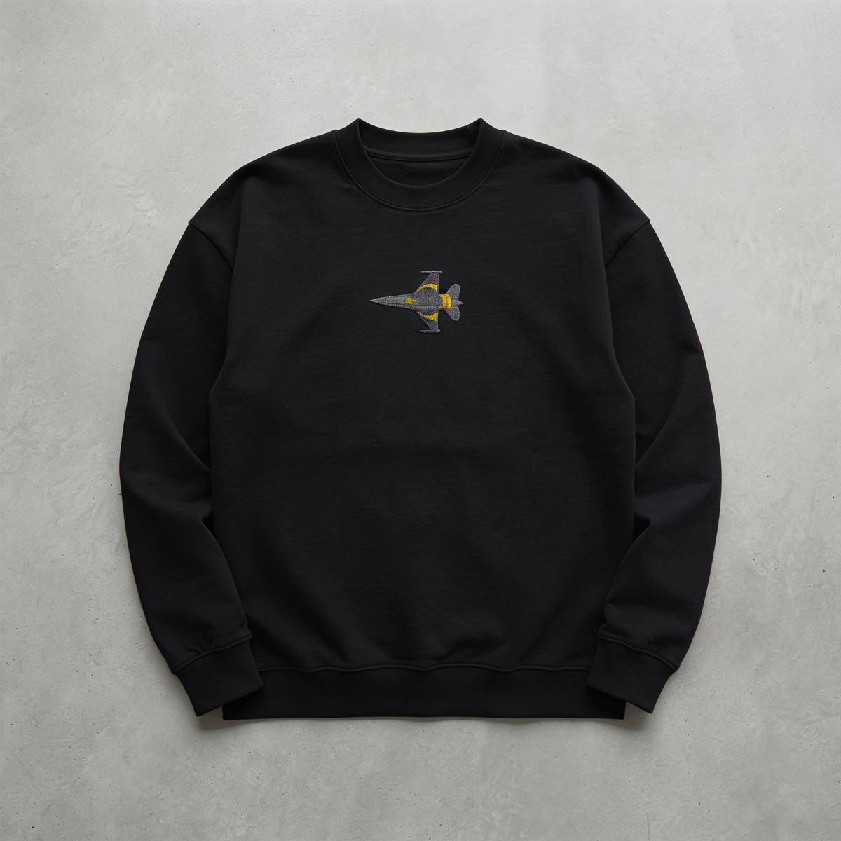 Yüksek İrtifa Nakışlı Sweatshirt